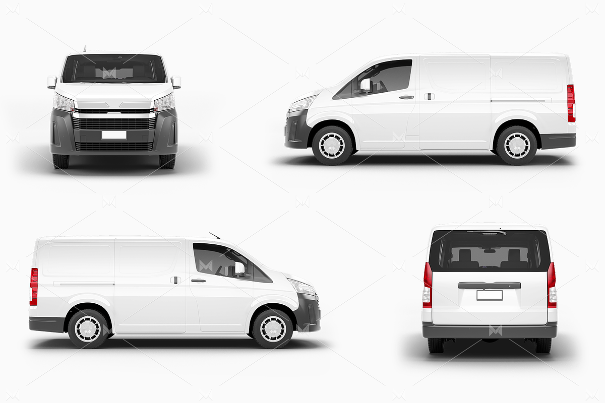 Van Mockup 17, an Advertising Mockup by Mockupix (Photo 12 of 12)