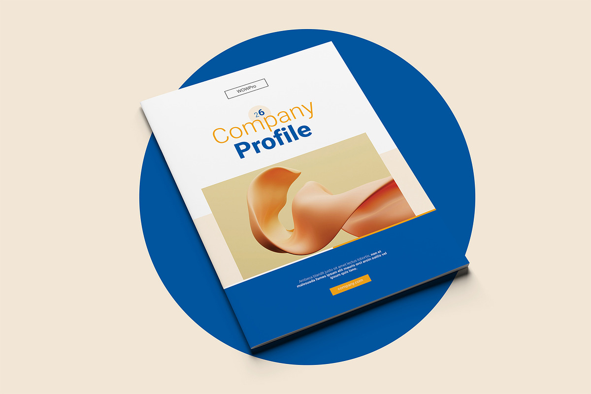 Company Profile, a Brochure Template by WOWPro (Photo 2 of 10)