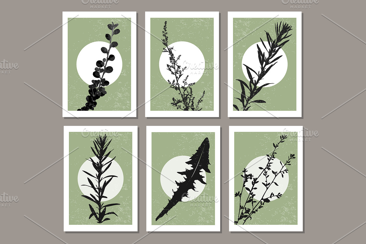 Minimalist Plant Printable Wall Art, a Background Graphic by C Design Studio (Photo 6 of 6)