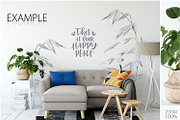 Frames & Walls Scandinavian Bundle-2, a Print Template by Yuri-U (Thumbnail 32 of 44)