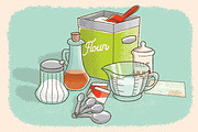 MultiGRAIN Brushes for Illustrator, a Brush Add-On by StudioWorks (Thumbnail 5 of 15)