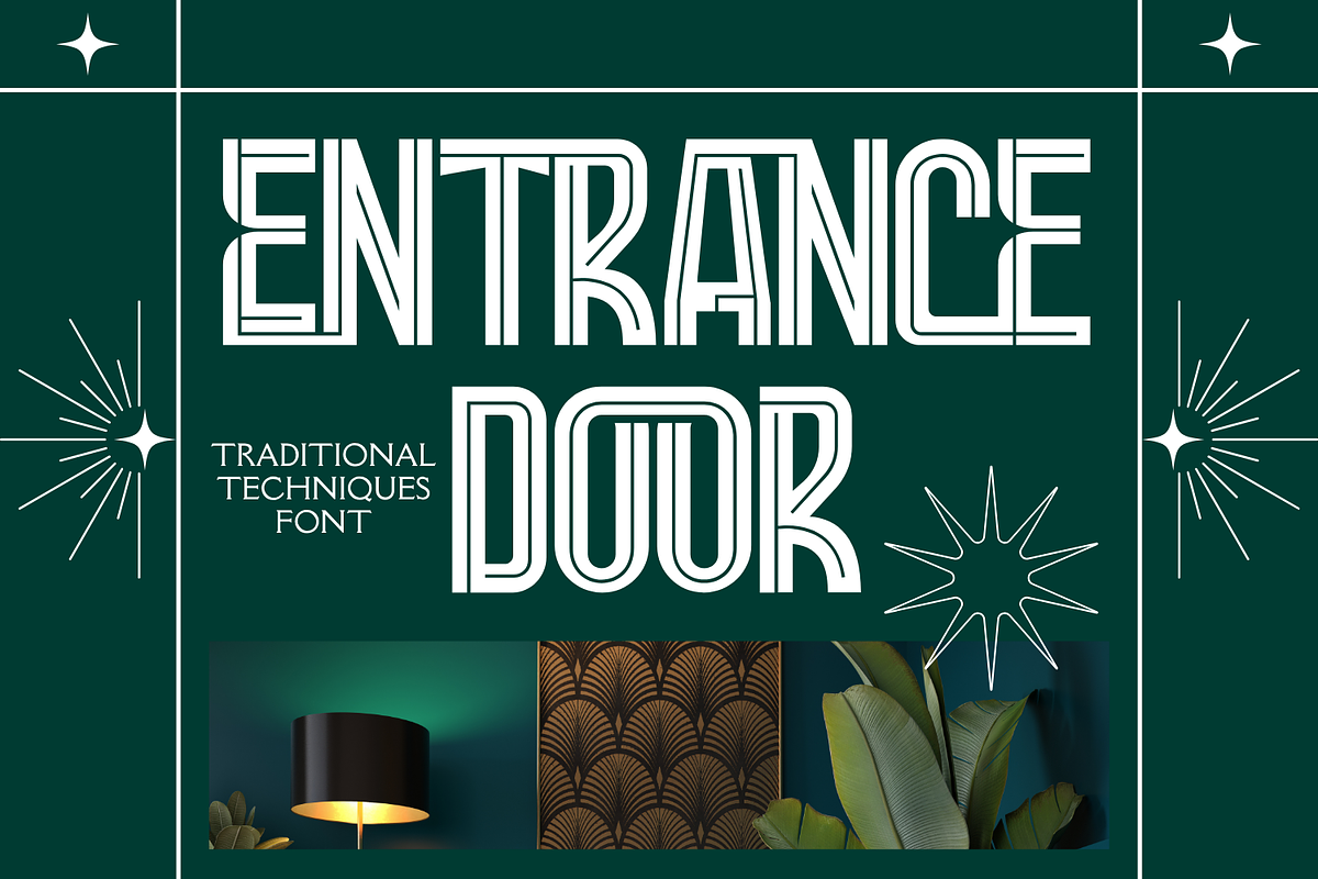 TRADITIONAL TECHNIQUES - SPORT FONT, a Sans Serif Font by 177Studio (Photo 5 of 8)