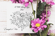 Flowers Sketches Set, a Decorative Illustration by Nataliapiache (Thumbnail 5 of 7)