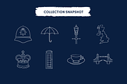 London & United Kingdom icons, an Outline Icon by Caroline Mackay (Thumbnail 2 of 8)