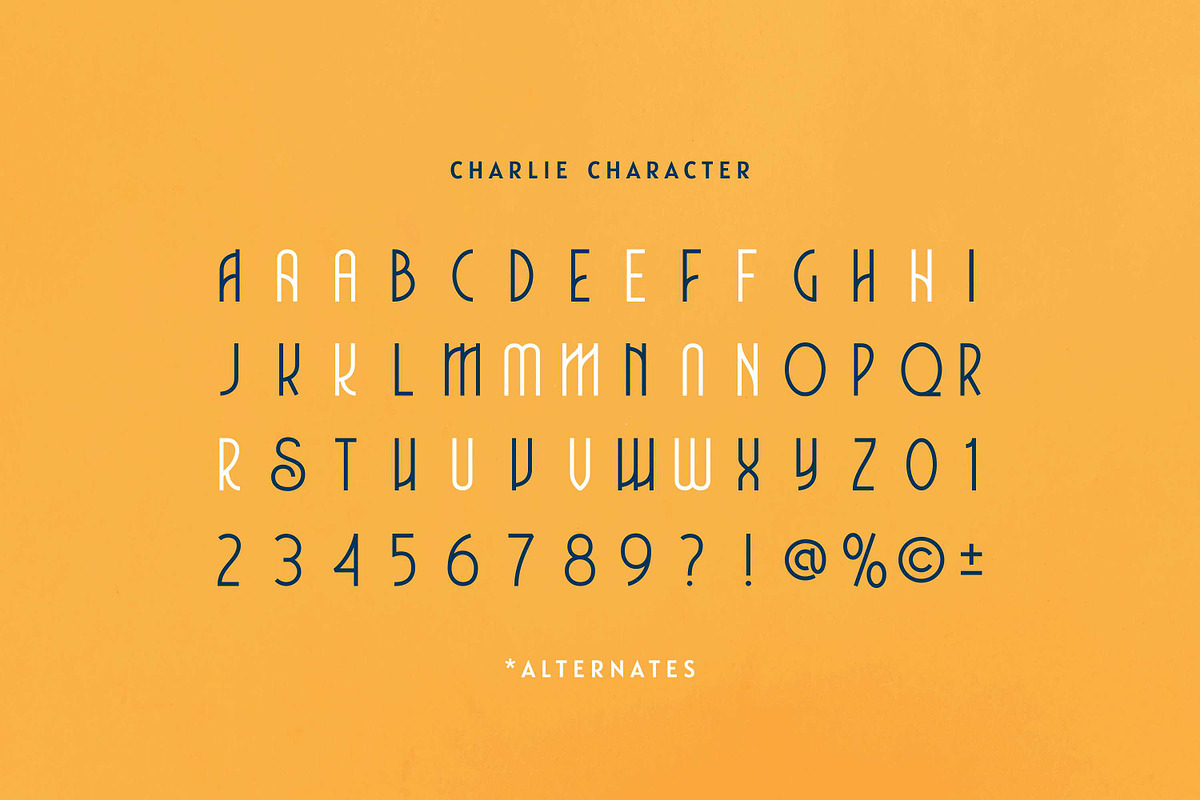 Charlie - Another Artdeco Style preview 6
