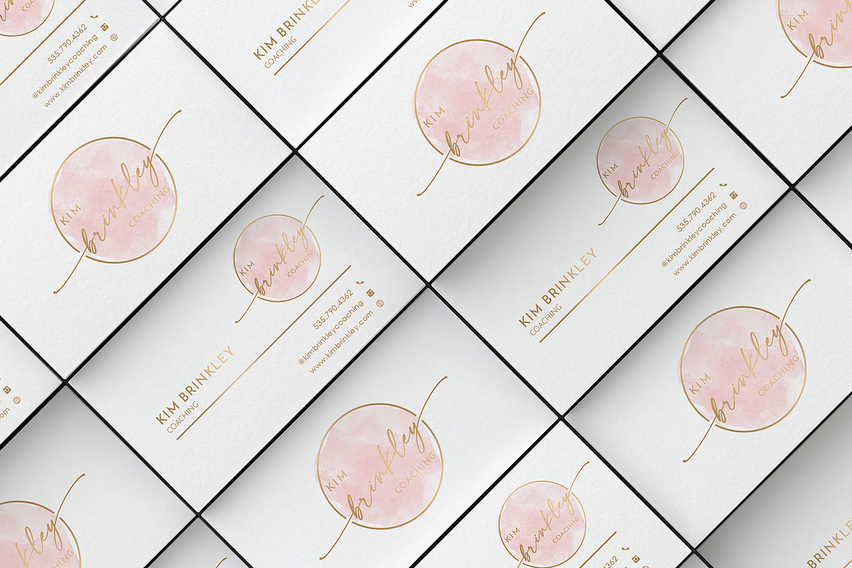 Watercolor Logo and Business Card, a Business Card Template by Design Dock (Photo 4 of 4)