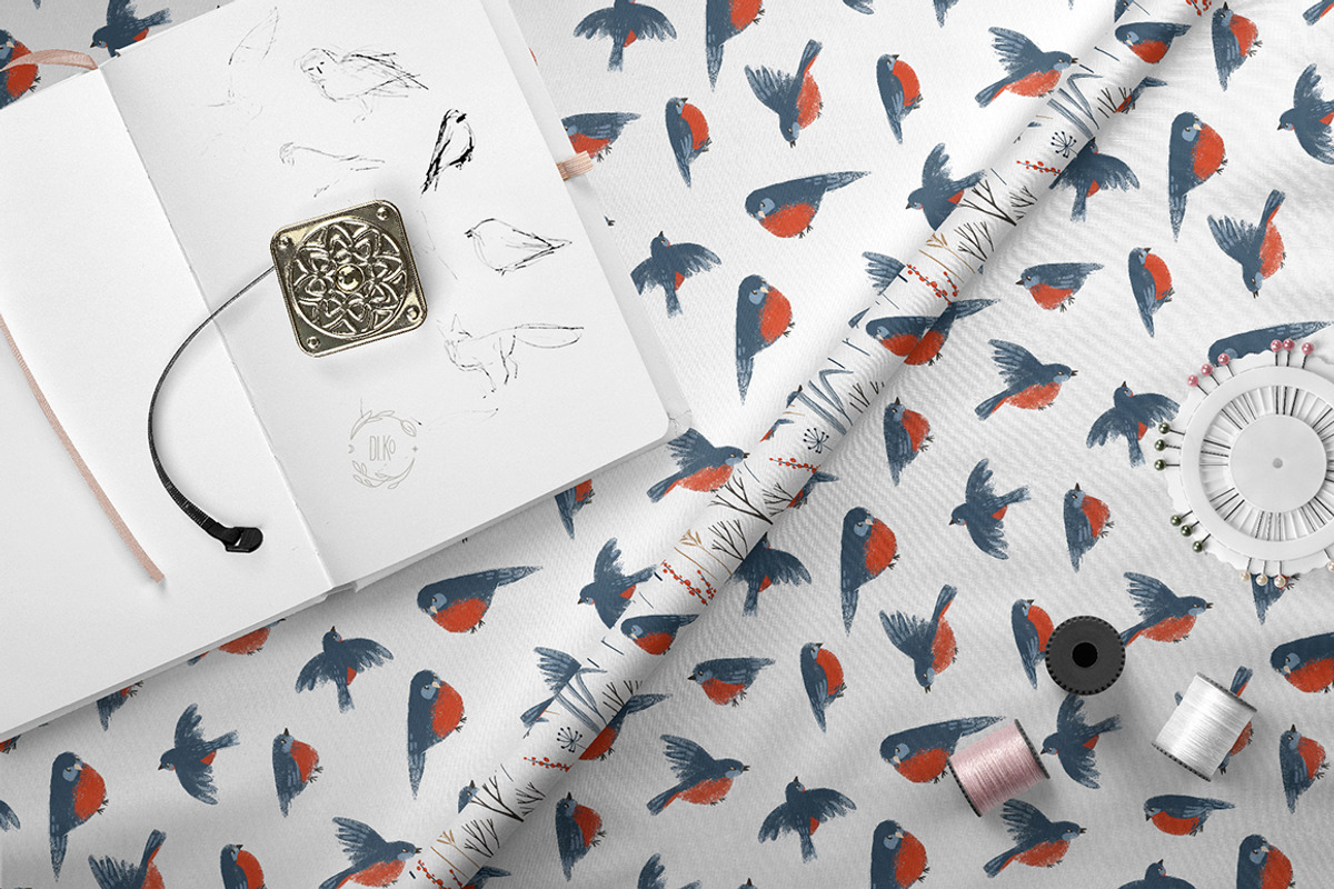 Magic Winter Patterns, a Pattern Graphic by Dinkoobraz (Photo 4 of 7)