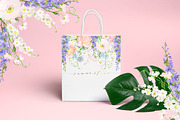 Summertime watercolor flowers, a Texture Illustration by LABFcreations (Thumbnail 5 of 9)