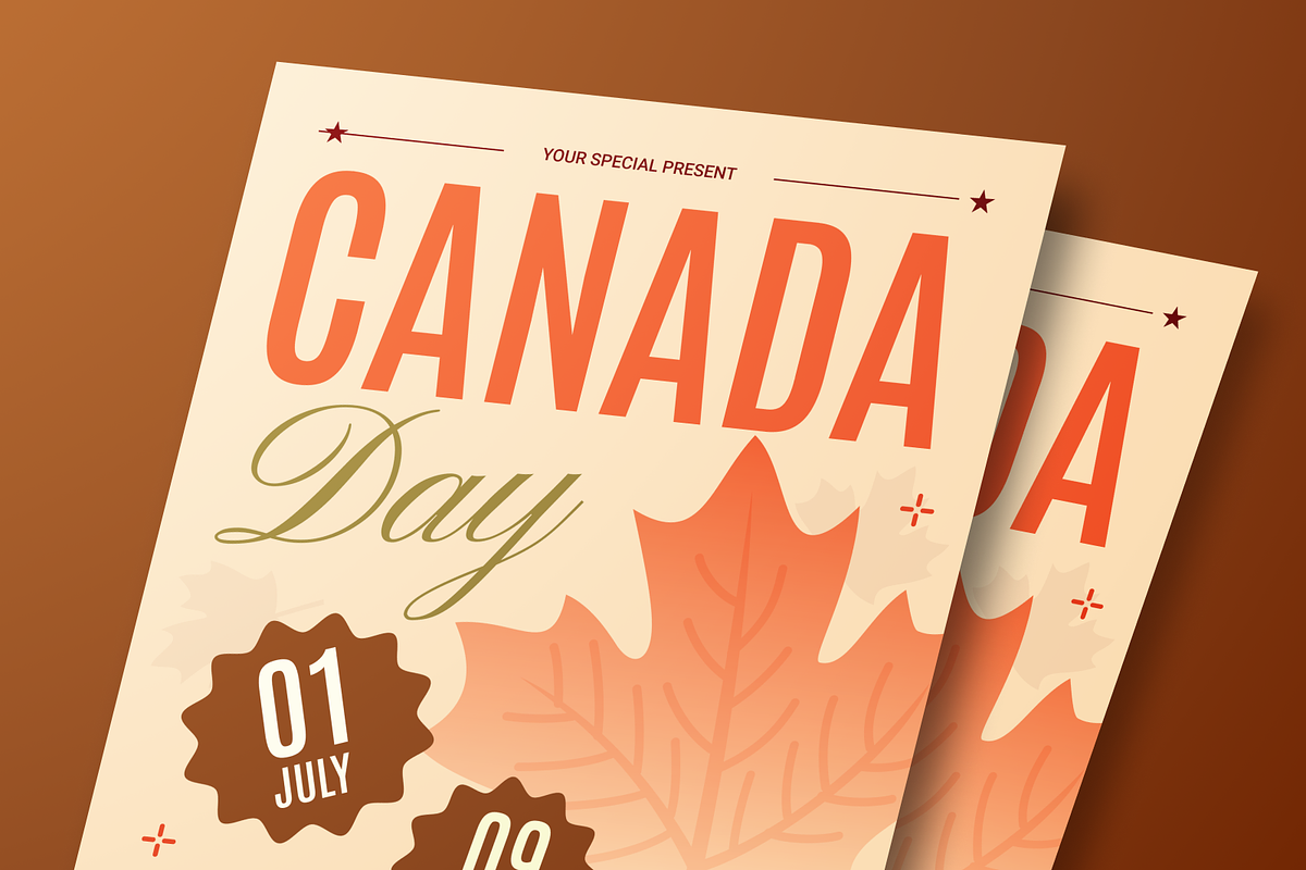 Celebrate Canada Day Flyer Set, a Flyer Template by Annora Studio (Photo 4 of 6)