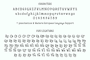 River Road Typewriter Serif, a Serif Font by Beck McCormick (Thumbnail 10 of 10)