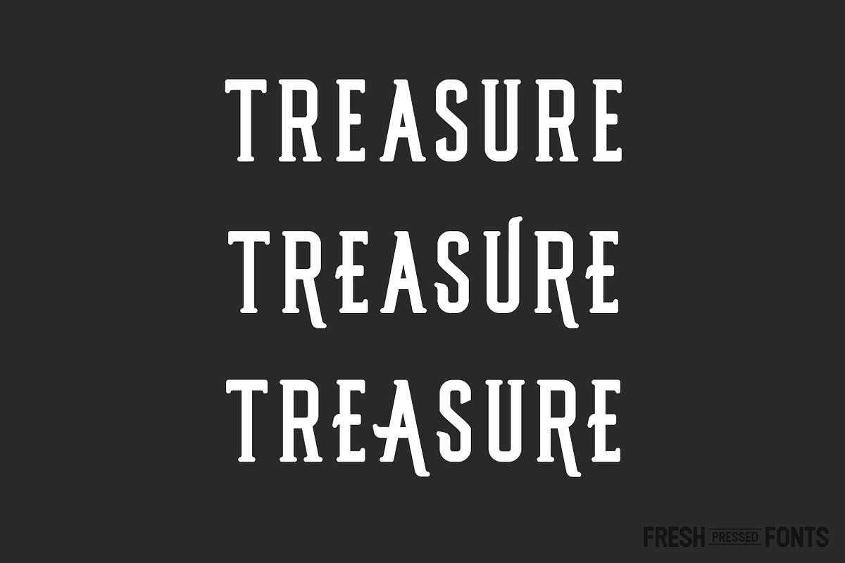 Privateer Display Font preview 3