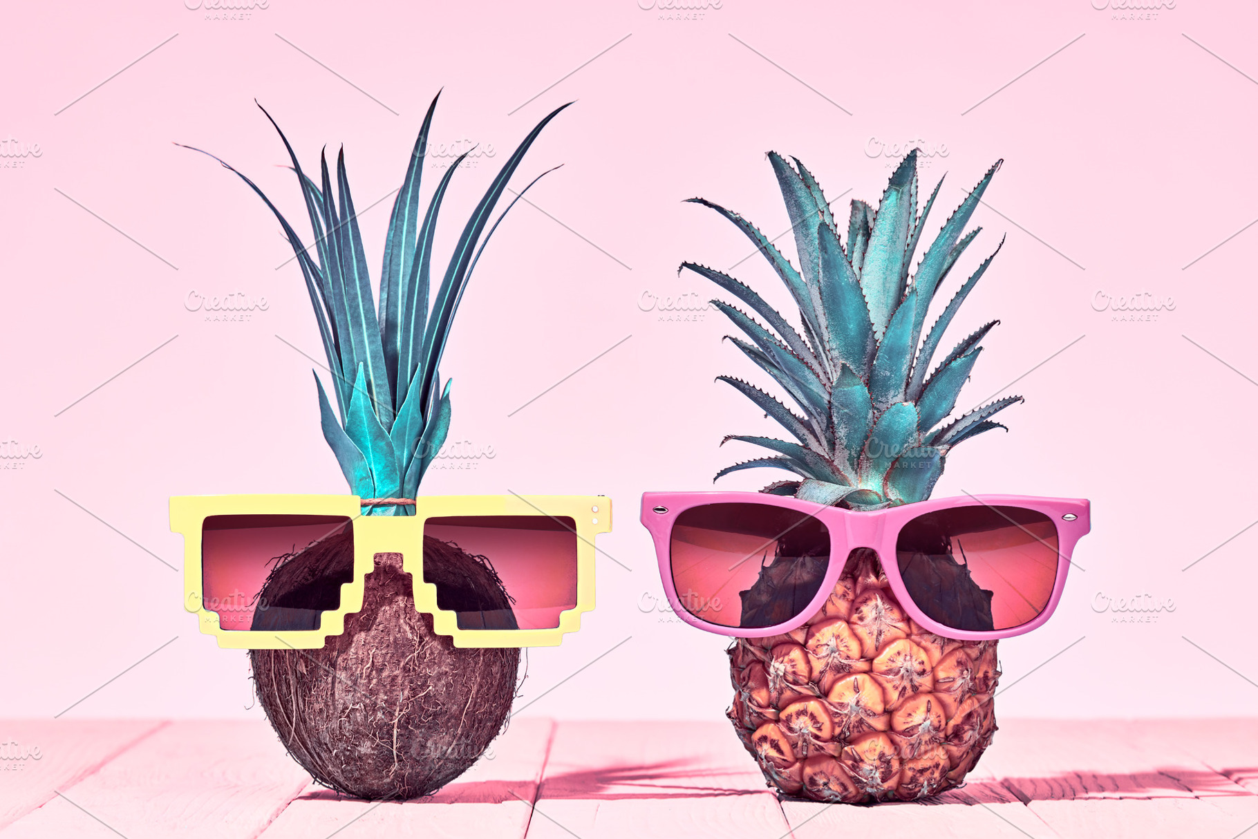 Tropical pineapple and coconut two containing pineapple, coconut, and tropical, a Beauty & Fashion Photo by iBear