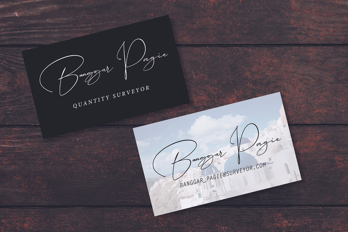 Beckman Demons - Signature Font preview 4