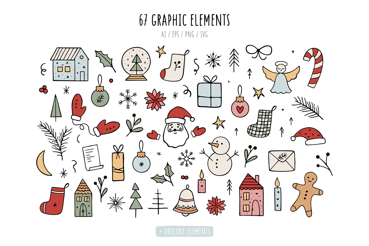 Jolly Vibes - Holiday Font preview 7
