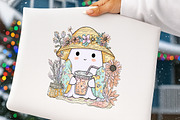 Pastel Spooky Summer Clipart, an Illustration by Digital Artistic99 (Thumbnail 5 of 11)