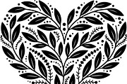 Decorative Heart Silhouette Bundle, an Illustration by Designs_River (Thumbnail 44 of 45)