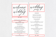 Rustic Wedding Program Template SHR1, an Invitation Template by Shafura_Wedding (Thumbnail 4 of 4)