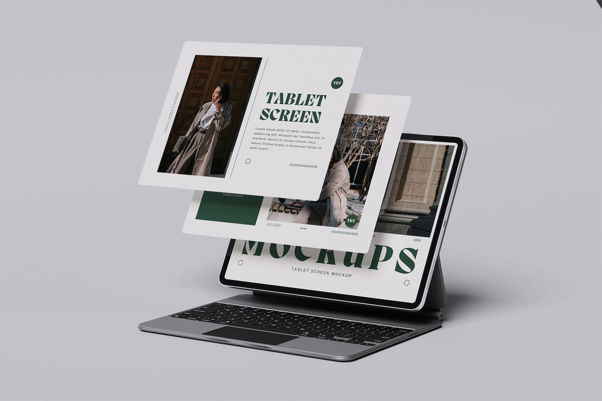 Ipad Screen Mockup, an iPad Mockup by Afif_studio (Photo 2 of 5)