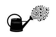 Floral Watering Can Design Bundle, an Illustration by Gaye Art (Thumbnail 29 of 31)