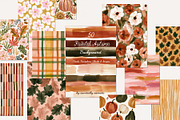 Painted Autumn Background & Textures, a Background Graphic by Essentially Nomadic (Thumbnail 1 of 10)