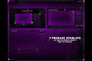 Gothic Witch Twitch Stream Overlay, an Illustration by LazyBonesMarket (Thumbnail 4 of 7)