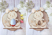 Easter bunny on a laser surprise egg, a Pattern Graphic by MegaPrezencik (Thumbnail 7 of 7)