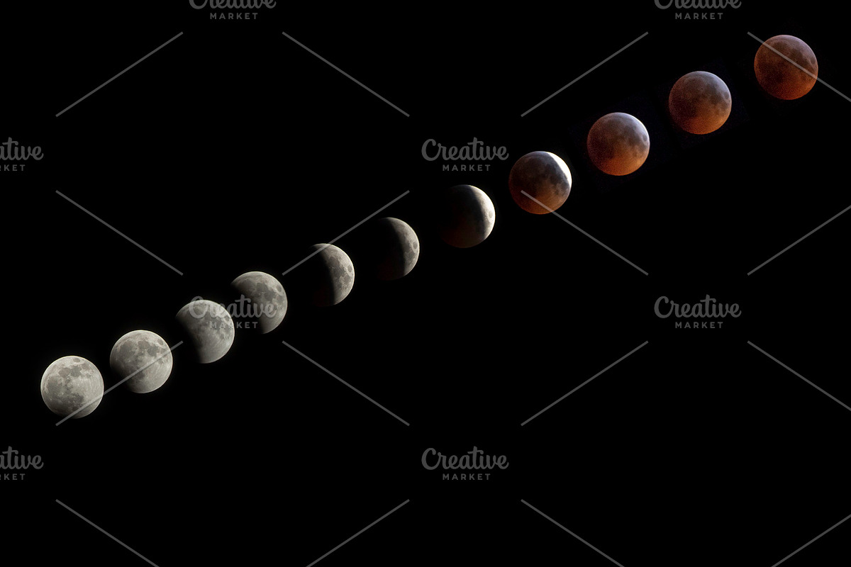 Blood Moon - SuperMoon - Total Lunar, a Nature Photo by Cohesive Market (Photo 2 of 2)