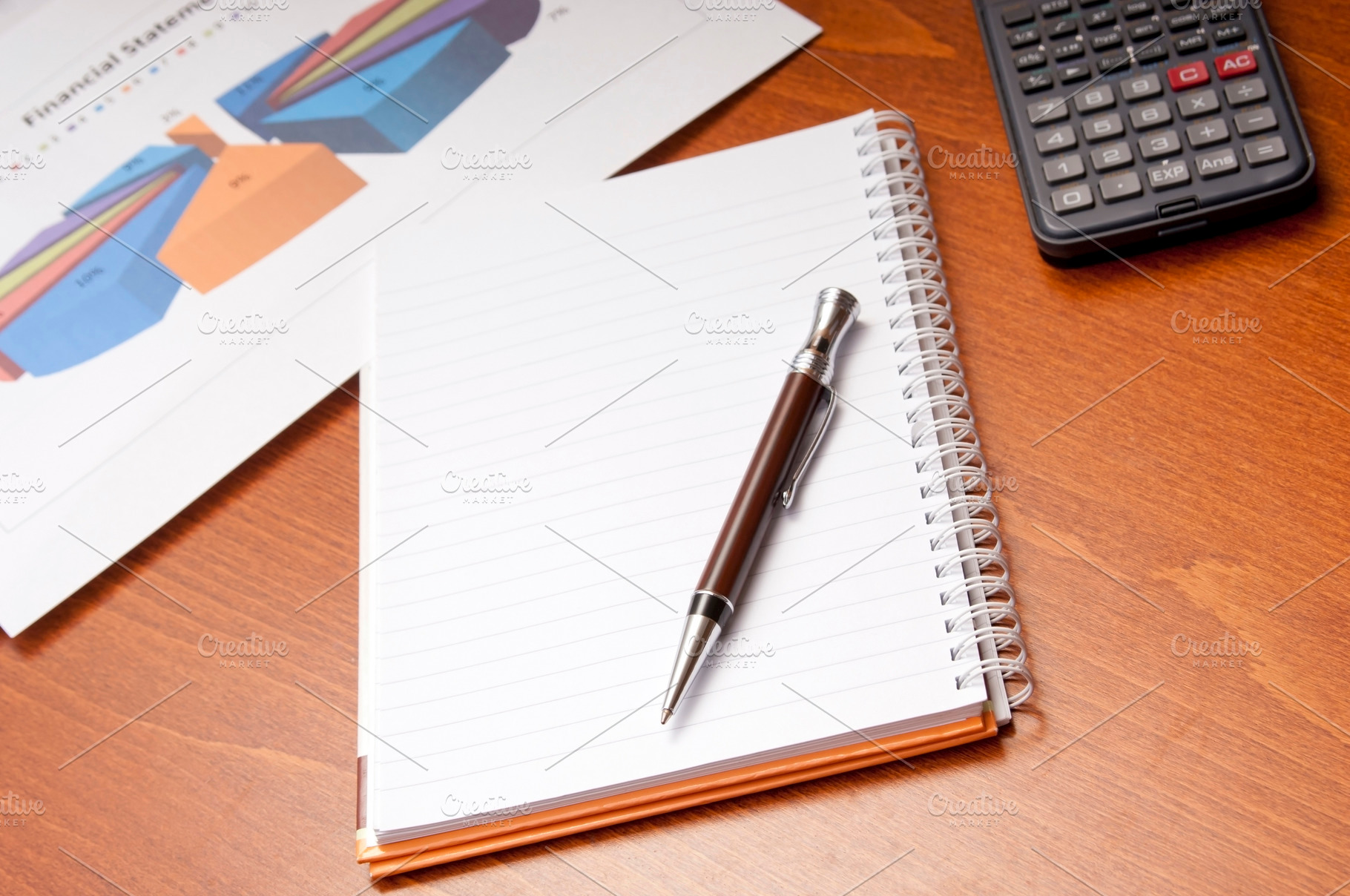 Office Desk Background, a Business Photo by THP Creative