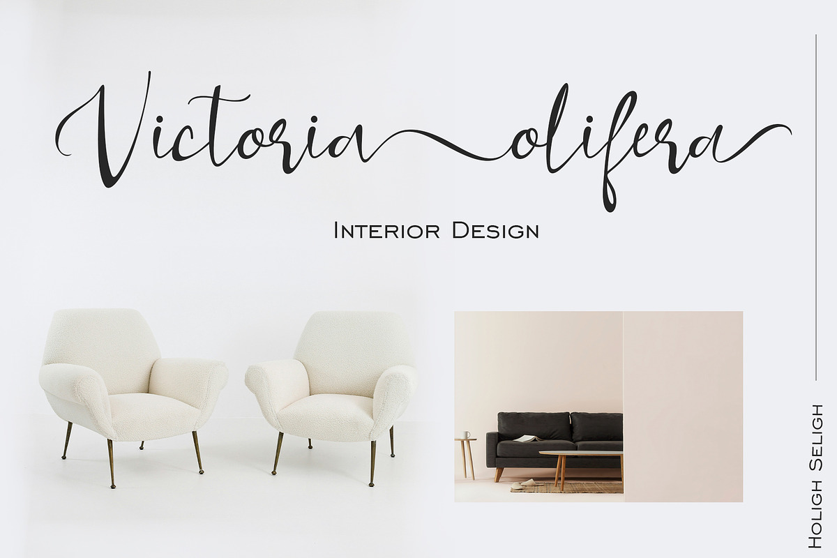 Holigh seligh, a Font by Sulthan Studio (Photo 8 of 11)