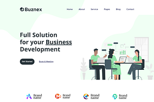 Buznex - Corporate Business Template