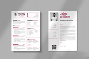 Resume Template, INDD, Canva, Docx, a Resume Template by Spark_Creative (Thumbnail 2 of 4)