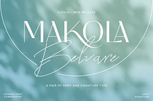 Makola Belvare | Font Duo