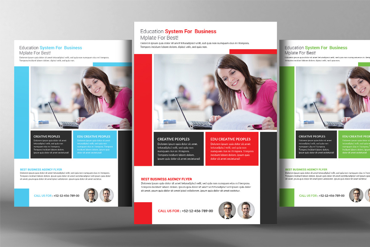 College Education Flyer, a Flyer Template by graphicforest (Photo 1 of 3)