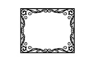 Vintage Scroll Corner Frame Bundle, an Illustration by Gfx_Store (Thumbnail 23 of 48)