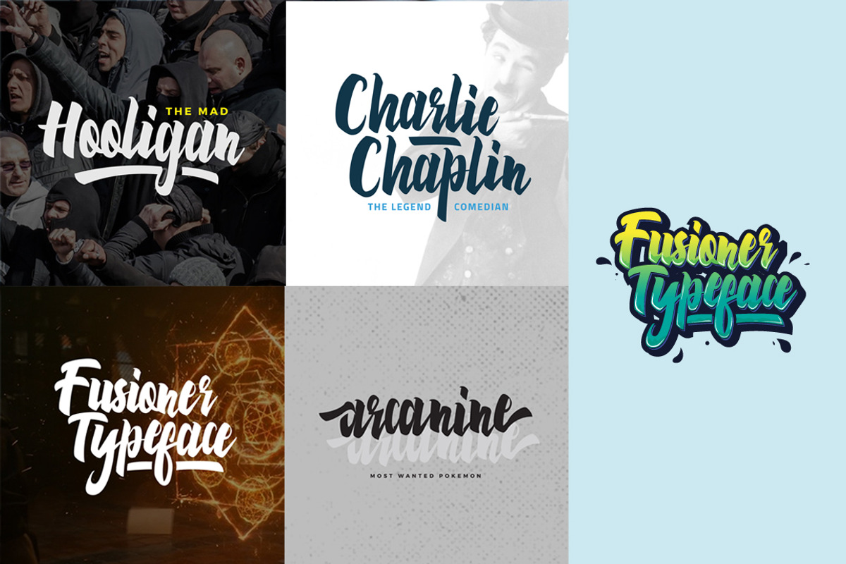 Fusioner Typeface (Intro Sale!) preview 5