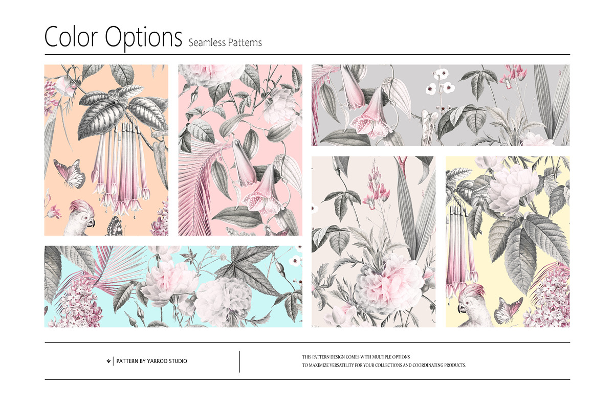 Meloré Seamless Patterns, a Pattern Graphic by YARROO (Photo 2 of 10)