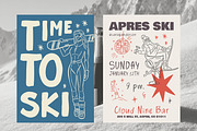 It’s Ski Time Hand Drawn Clipart, an Object Graphic by AnnArt (Thumbnail 5 of 11)