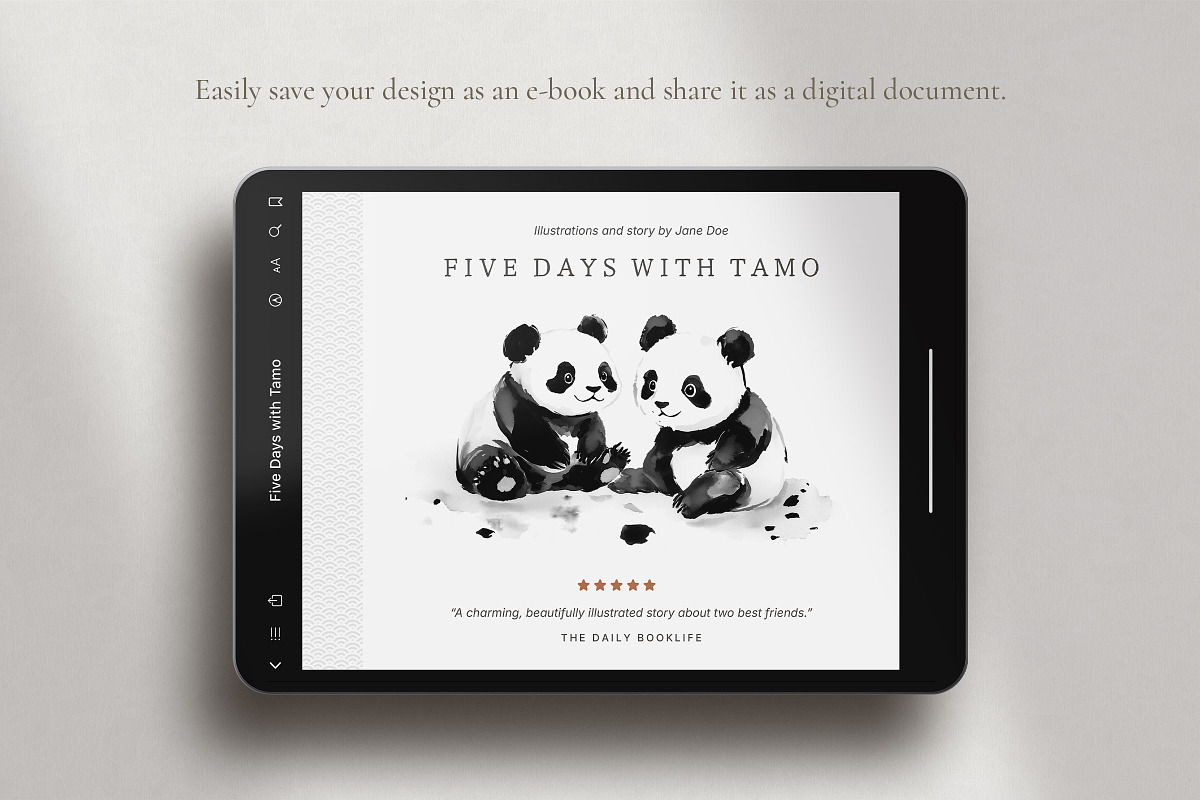Children's Book Template preview 5