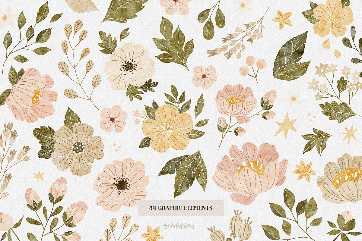 Bloom Butterflies and Flowers, a Decorative Illustration by tatiletters (Photo 6 of 15)