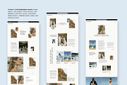 Minimal Showit Website Template, an App Template by Seventh Made (Thumbnail 3 of 4)