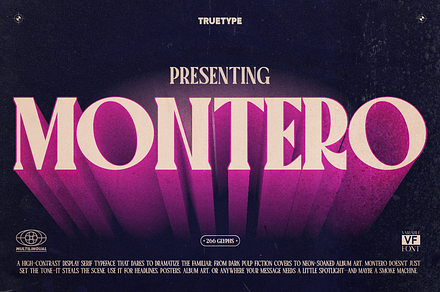TT Montero Serif Condensed