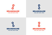 Letters DP or 69 Power Logo, a Branding & Logo Template by Pray Art Design Studio (Thumbnail 1 of 2)