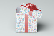 Birthday Party Patterns, a Pattern Graphic by Krolja (Thumbnail 4 of 4)