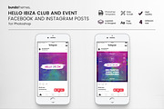 Hello Ibiza Club Social Media, a Social Media Template by Bundo Themes (Thumbnail 1 of 4)