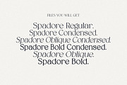 Spadore | 6 Font Files, a Serif Font by Pista Mova (Thumbnail 2 of 18)