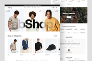 E-Commerce Landing Page Design, a Landing Page Template by Ahmed Rubel (Thumbnail 2 of 4)
