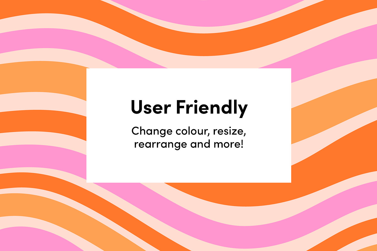 Retro Curves, an Outline Icon by Geometrica Bureau (Photo 5 of 11)