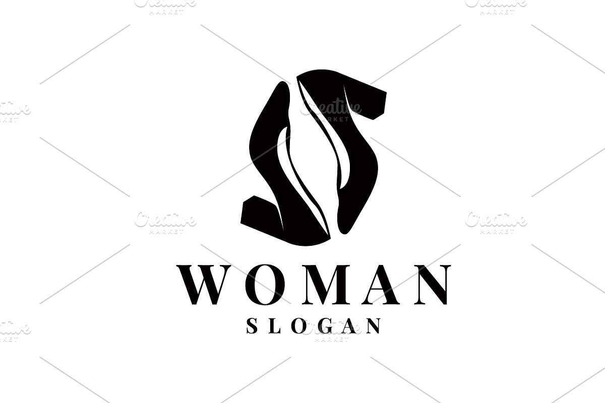ladies high heels shoes logo design, a Branding & Logo Template by Maylianaw28
