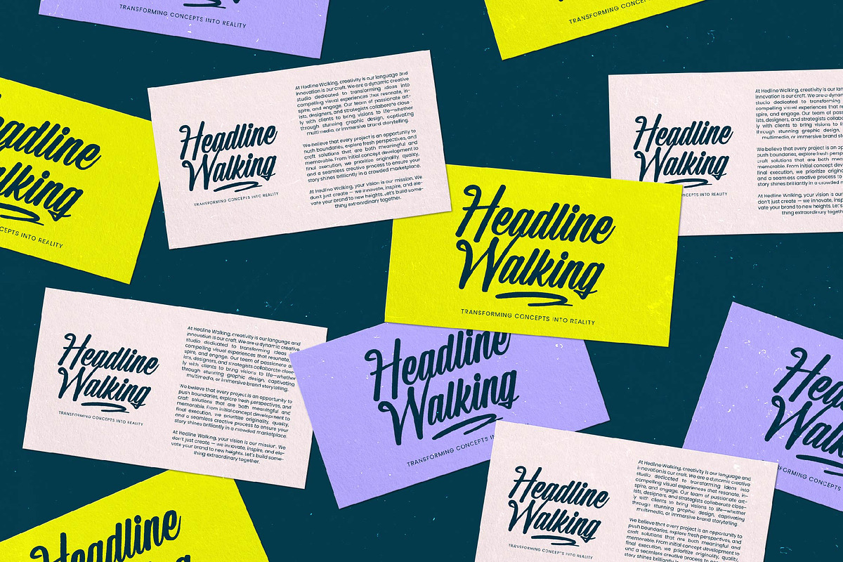 Chunky Slandis Bold Handwritten Font, a Script Font by stylishtype.co (Photo 7 of 20)