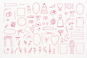 Whimsical Wedding Design Bundle, an Object Graphic by Ollyta May (Thumbnail 5 of 10)